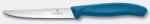 Victorinox Cutit pentru friptura Victorinox Swiss Classic Steak&Pizza Knife, lama 11cm, Blue - 6.7232. C1 (6.7232.C1)