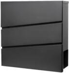 Garden Line Parrot fali postaláda, galvanizált, porszórt, 37×37×10, 5 cm (1103)