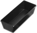  Fekete tapadásmentes dombornyomott sütőforma 35×11×7, 5 cm (6045)