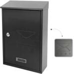 Garden Line Ibis antracit postaláda, horganyzott acél, 37, 8×25×10 cm zárral (1276)