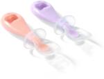 BabyOno etetőkanál szilikon 2db rózsaszín-lila 784/01 (784/01-69435895)