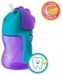 Philips itatópohár rugalmas szívószállal 200ml 9hó lányos - most Petite and Mars szilikon tálkával (SCF796/02 - 2016809-69794248)
