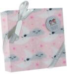 Gamberritos takaró - wellsoft 80x110cm hold/felhő rózsaszín 10730 (10730-68579333)