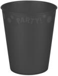  Black, Fekete micro prémium műanyag pohár 250 ml (PNN96497)