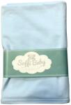 Soffi Baby Baby takaró pamut dupla kék 80x100cm (PATURA SOFFI BUMBAC ALBASTRU 8-68817392)