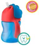 Philips itatópohár rugalmas szívószállal 200ml 9hó fiús - most Petite and Mars szilikon tálkával (SCF796/01 - 2016816-69804340)