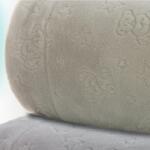 Gamberritos takaró plüss 80x110cm maci és csillag bézs 10878 (10878-69671154)