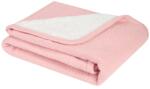 KikkaBoo takaró prémium pamut/sherpa kétoldalas 75x100cm Dream Big melange pink (31103010046-69855280)