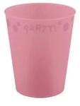  Rózsaszín Pastel Pink micro prémium műanyag pohár 250 ml (PNN96708)