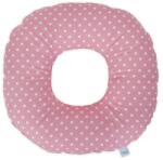 ceba baby szülés utáni ülőpárna - Fánk pöttyös fehér-málna (W-744-114-132-69726554)