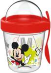  Disney Mickey Fun pohár snack tartó fedéllel és kanállal 350 ml (NVT831133)