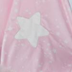 Gamberritos takaró plüss 80x110cm csillagos rózsaszín 10721 (10721-69858761)