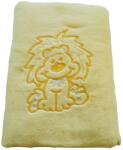 STELLA takaró wellsoft hímzett 150x100cm sárga oroszlán (M-93146)