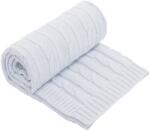 KikkaBoo takaró kötött 75x100cm világoskék (31103010037-57839516)