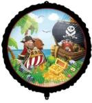  Kalóz Island fólia lufi 46 cm (PNN94155) - nalubababolt