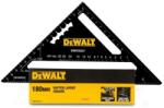 DEWALT DWHT25227-0 Tetőfedő derékszögű háromszög vonalzó, 17, 5 cm (DWHT25227-0)