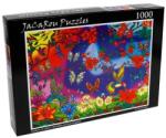 JaCaRou 1000 db-os puzzle - Butterflies and hummingbirds (JP-PC1000621) (JP-PC1000621)