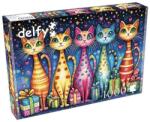 Delfy 1000 db-os puzzle - Purrfectly wrapped (DE-25020) (DE-25020)