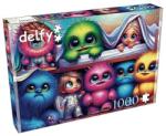 Delfy 1000 db-os puzzle - Cool monsters (DE-24006) (DE-24006)