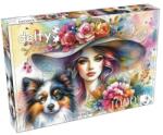 Delfy 1000 db-os puzzle - Chic and charming (DE-25004) (DE-25004)