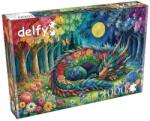 Delfy 1000 db-os puzzle - Moonlit dragon dreams (DE-25025) (DE-25025)