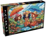 JaCaRou 1000 db-os puzzle - Three picnic friends (JP-THRE1000) (JP-THRE1000)