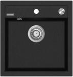 Concept DG00C50BC - CUBIS konyhai mosogató 49x51 cm gránit/fekete DG00C50BC (CO0048)