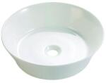 Bathco 4086 - VOLTA ráépíthető mosdó Ø 35 cm porcelán/fehér 4086 (BO0039)