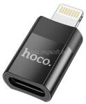 hoco. Xiaomi Redmi Note 17 / iPhone 14 Plus UA17 adapter Type-C aljzat - lightning, adatátvitel és töltés, FEKETE (HOCO_UA17_TYPE-C) (HOCO_UA17_TYPE-C)