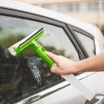 MNC Ablaktisztító szivacs - tartállyal és vízlehúzó gumival (55687) - lumenet