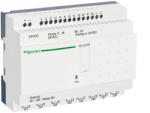 Schneider Electric Zelio Logic - SR2E201BD - programozható relé, kompakt, kijelző nélkül, 10 DI + 2 DI/AI, 8 DO relés, belső órával, 24 VDC (SR2E201BD)