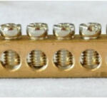Stilo Föld-Nulla sín 8x10mm KLM, 16 mm2-es furattal1m-es (STI1166)