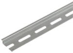 Weidmüller Kalapsín (TS sín) perforált 1000x35x7, 5mm, horganyzott, TS 35X7.5/LL 1M/ST/ZN 0514510000 Weidmüller (0514510000)