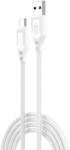 XO Design Cablu Date si Incarcare USB-A - USB-C XO Design NB235, 18W, 1m, Alb - gsmnet