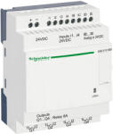 Schneider Electric Zelio Logic - SR2E121BD - programozható relé, kompakt, kijelző nélkül, 4 DI + 4DI/AI, 4 DO relés, belső órával, 24 VDC (SR2E121BD)