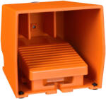 Schneider Electric Harmony XPE - XPER311 - lábkapcsoló, 1 fokozatú, 1NO+2NC, védőtetővel, fém, narancssárga (XPER311)