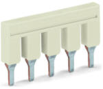 Wago 2006-405 TOPJOB Dugaszolható áthidaló, szigetelt, 5irányú, szürke (2006-405)