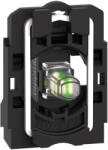 Schneider Electric Harmony XB5 - ZB5AVJ1 - műanyag jelzőlámpa LED blokk rögzítő aljzattal, 12VDC, fehér (ZB5AVJ1)