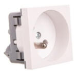 KOPOS Quadro moduláris 2P+F dugalj fehér (2 modulhely), QS 45X45 HB Kopos (QS 45X45_HB) - lumenet