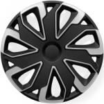  14" DÍSZTÁRCSA Ultimo Silver Black 4db-os garnitúra (ARG14ULTIMOSB)