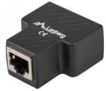 Lanberg UTP Splitter Negru 3cm ADS-RJ45-2RJ45-OS (ADS-RJ45-2RJ45-OS)