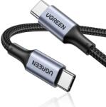 UGREEN Кабел Ugreen US316, от USB C(м) към USB C(м), 0.5m, 100W, черен (UGREEN-20478)