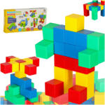 KIK Cub magnetic educativ cu blocuri de construcție 32 el (KX3630) Jucarii de constructii magnetice