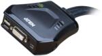 ATEN Switch KVM ATEN CS22D, 2-Port, USB DVI, Remote port selector (1.8m) (CS22D)