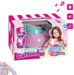  Konyhagép, Kávéfõzõ, el. , gõzölög, hang+fény, 18, 5x14, 5 cm dob