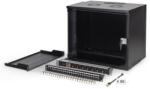 ASSMANN Rack Digitus by Assmann SOHO Pro DN-49205-SET, 19 inch, 9U, 540 x 400 mm, Black (DN-49205-SET)