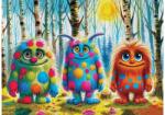 Delfy DE-25014 - Monsterous trio - 1000 db-os puzzle (DE-25014)