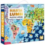 MIMORELLO Puzzle Mimorello, Harta Lumii, 168 piese (N00039929_001w) Puzzle