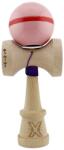 Kendama X Jucarie de indemanare din lemn, Kendama X, Flippy, Silken, King Size V3, Super Sticky, 18 cm, Roz