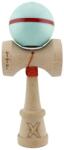 Kendama X Jucarie de indemanare din lemn, Kendama X, Flippy, Silken, King Size V3, Super Sticky, 18 cm, Verde Mint